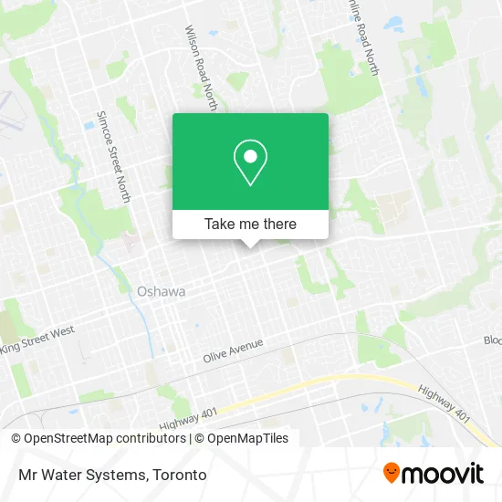 Mr Water Systems map