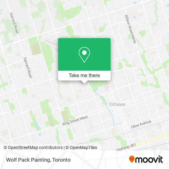 Wolf Pack Painting map