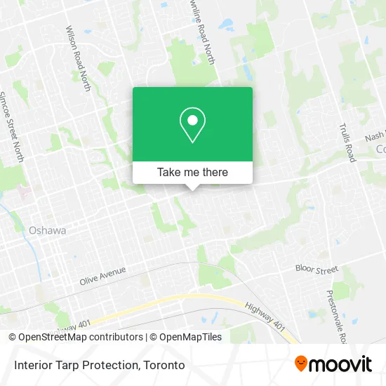 Interior Tarp Protection map