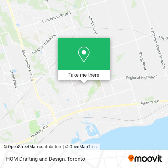 HOM Drafting and Design map