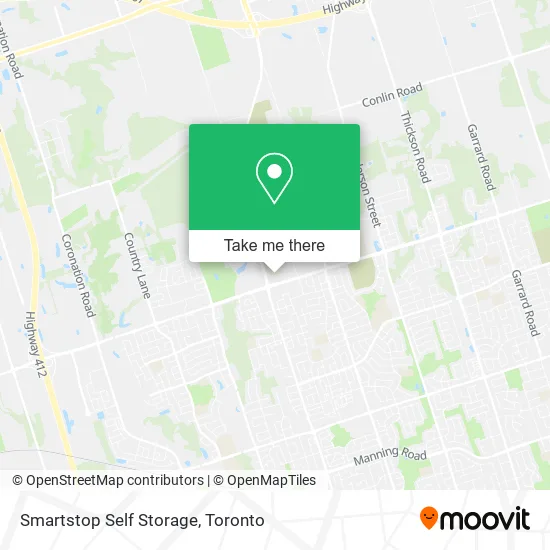 Smartstop Self Storage map