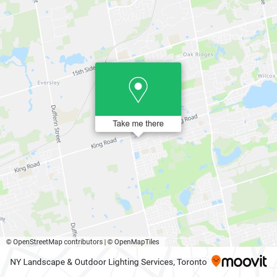 NY Landscape & Outdoor Lighting Services map