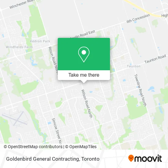 Goldenbird General Contracting map