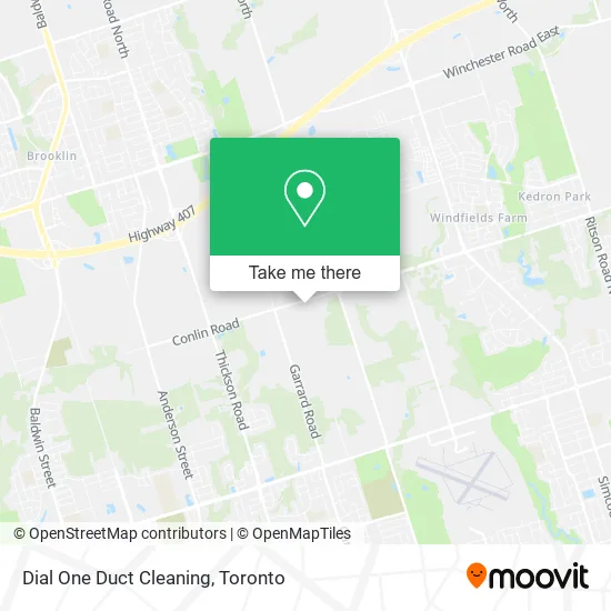 Dial One Duct Cleaning map