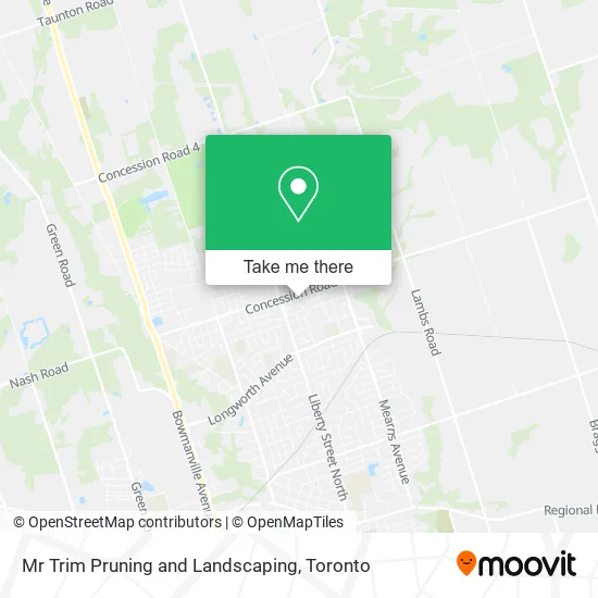 Mr Trim Pruning and Landscaping map