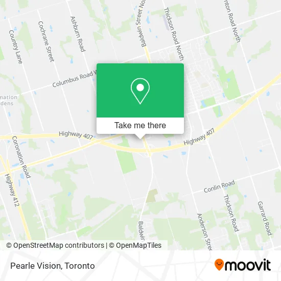 Pearle Vision map