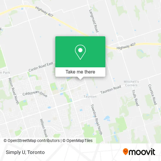 Simply U map