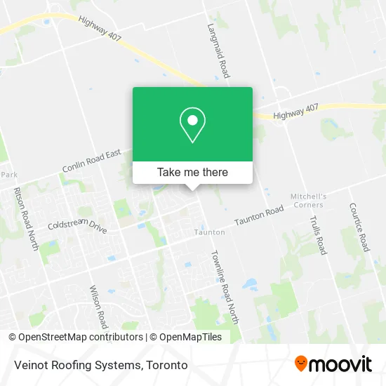 Veinot Roofing Systems map