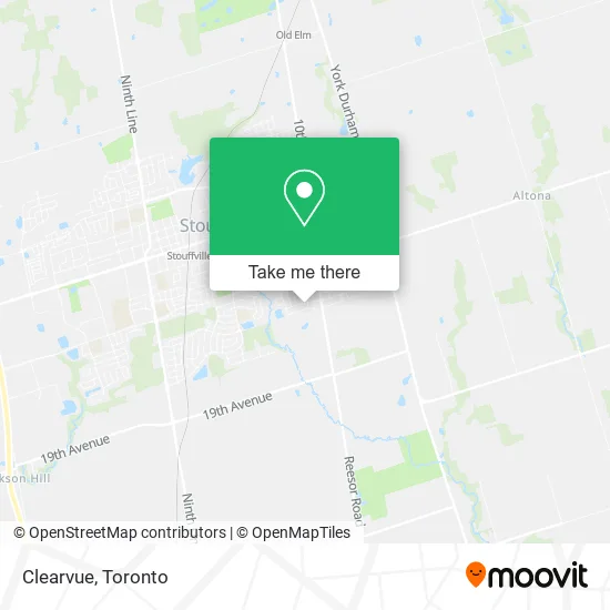 Clearvue map