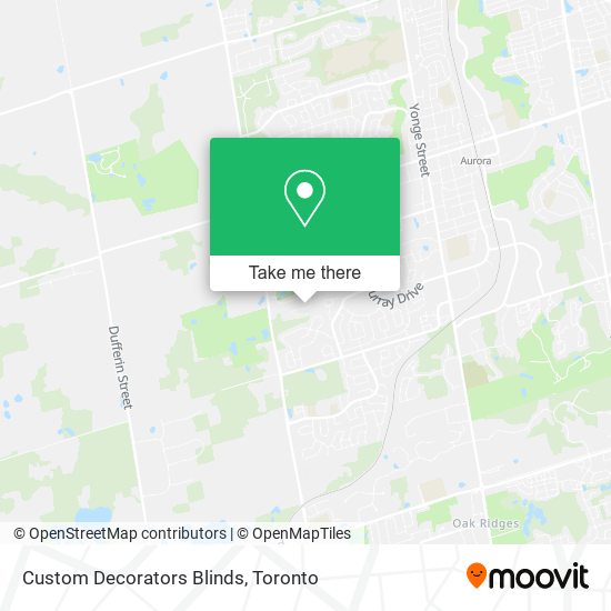 Custom Decorators Blinds map