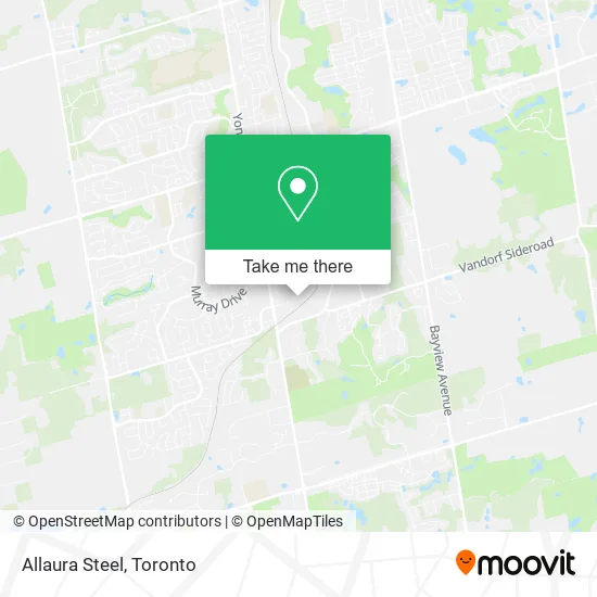 Allaura Steel map