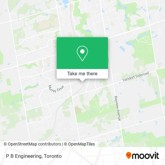 P B Engineering map
