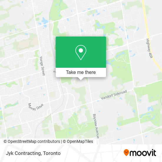 Jyk Contracting map