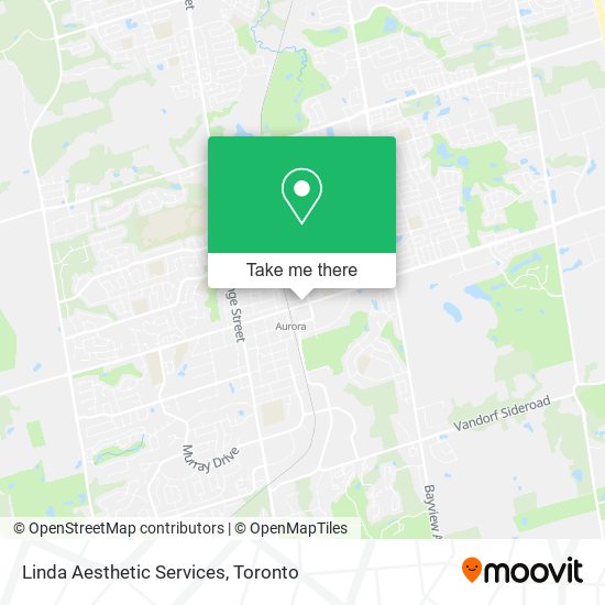 Linda Aesthetic Services map