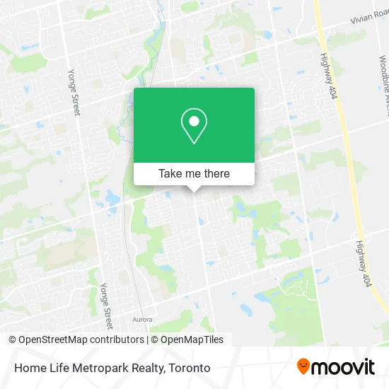Home Life Metropark Realty map
