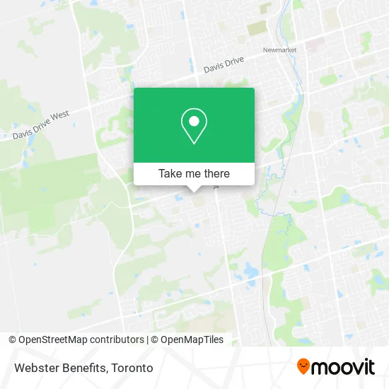 Webster Benefits map