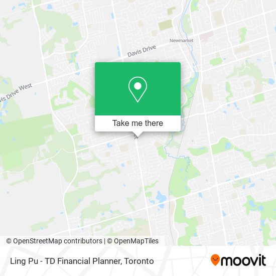 Ling Pu - TD Financial Planner map