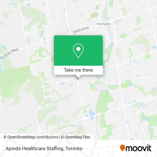 Apinds Healthcare Staffing map