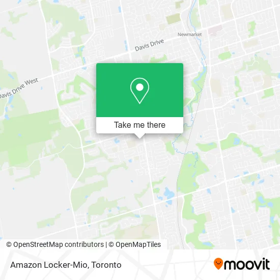 Amazon Locker-Mio map
