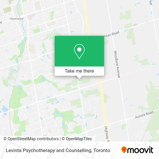 Levinta Psychotherapy and Counselling map