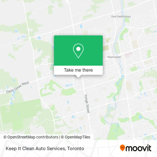 Keep It Clean Auto Services map