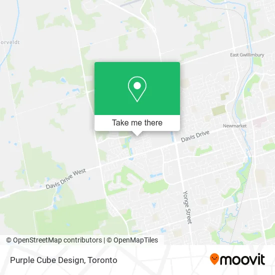 Purple Cube Design map