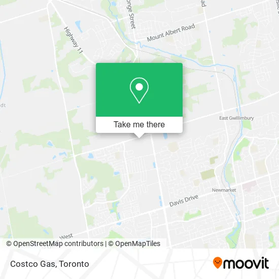 Costco Gas map