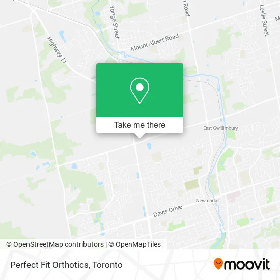 Perfect Fit Orthotics map