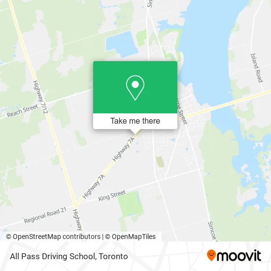 All Pass Driving School map
