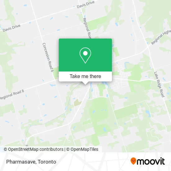 Pharmasave map