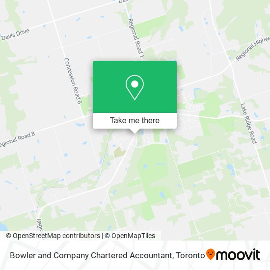 Bowler and Company Chartered Accountant map