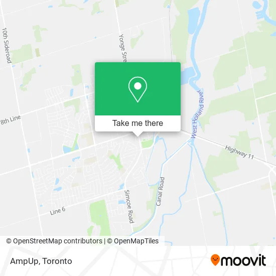 AmpUp map