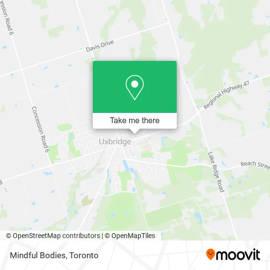 Mindful Bodies map