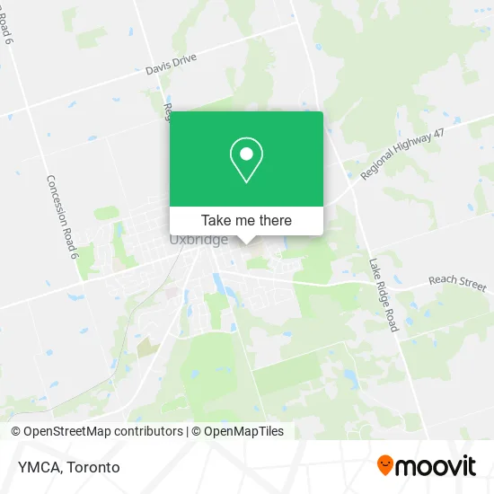 YMCA map