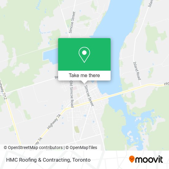 HMC Roofing & Contracting map