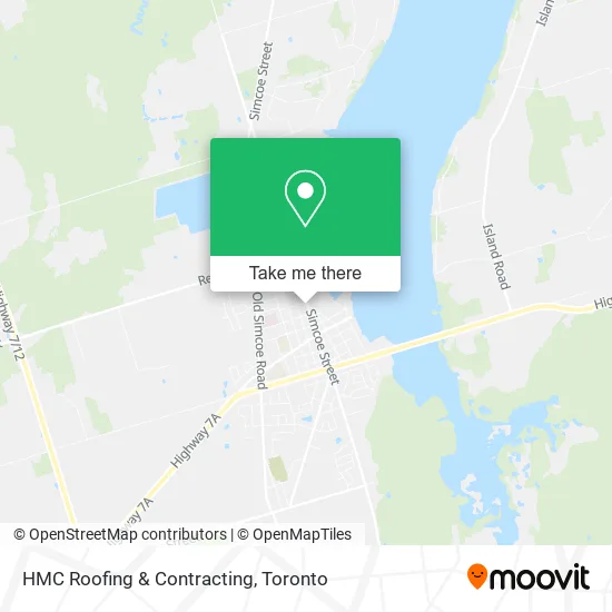 HMC Roofing & Contracting map