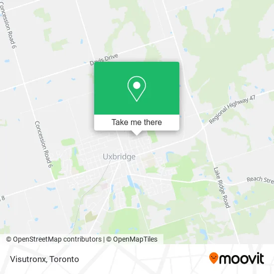 Visutronx map