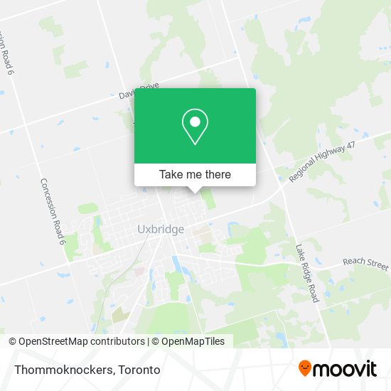 Thommoknockers map