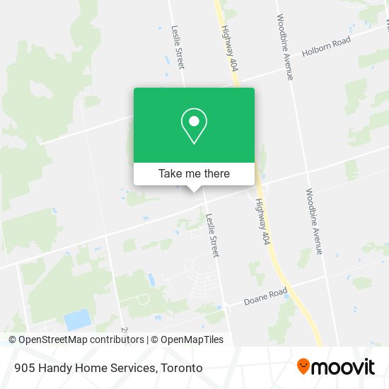905 Handy Home Services map