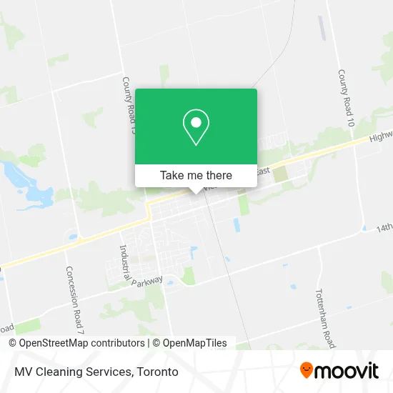 MV Cleaning Services map