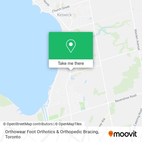 Orthowear Foot Orthotics & Orthopedic Bracing map