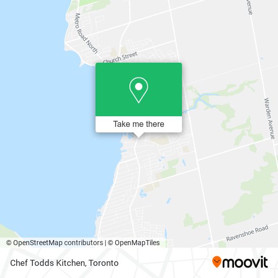 Chef Todds Kitchen map