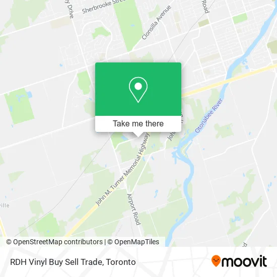RDH Vinyl Buy Sell Trade map
