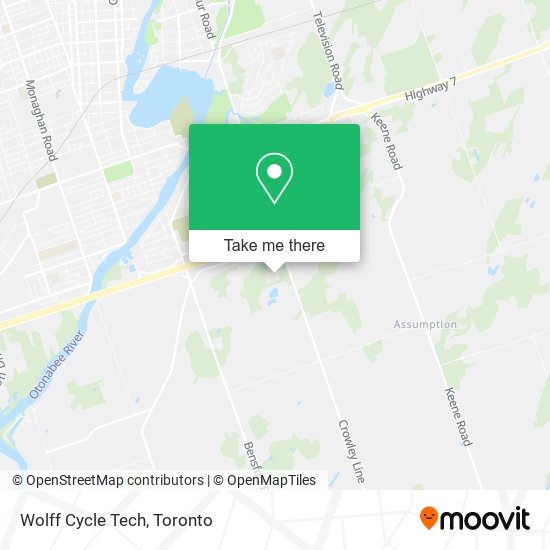 Wolff Cycle Tech map