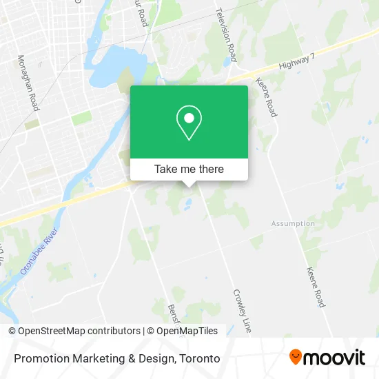 Promotion Marketing & Design map