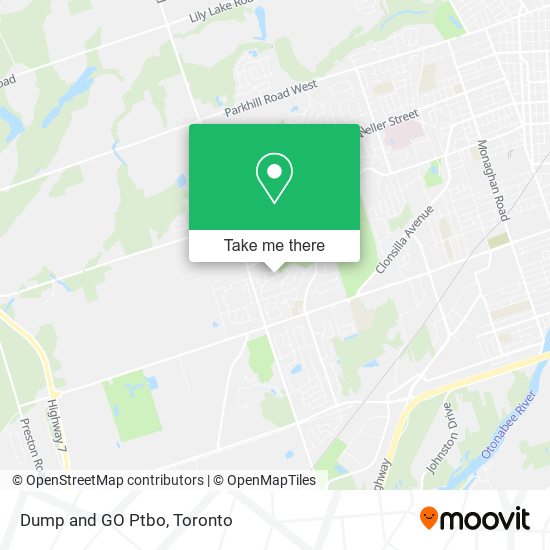 Dump and GO Ptbo map
