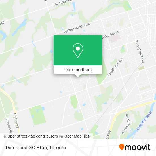 Dump and GO Ptbo map