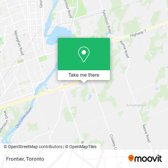 Frontier map