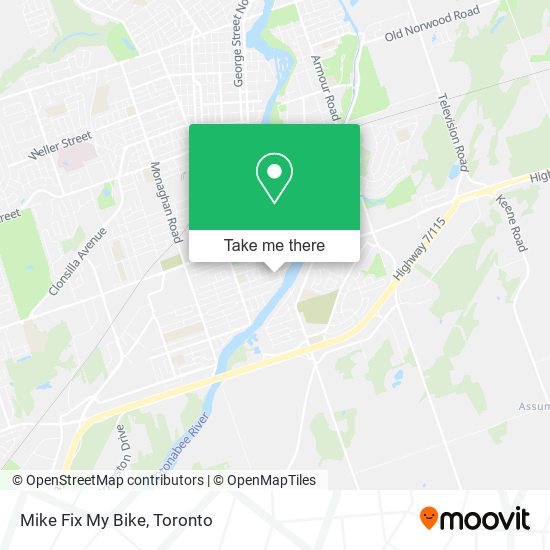 Mike Fix My Bike map
