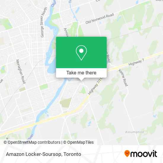 Amazon Locker-Soursop map